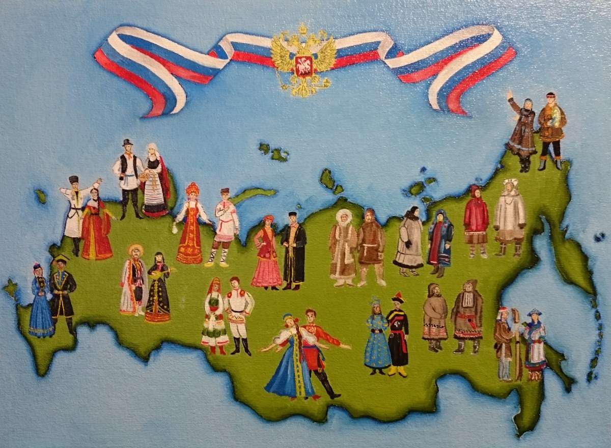 carte de la Russie puzzle en ligne
