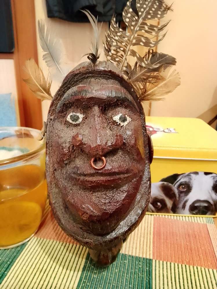kokosmask pussel online från foto