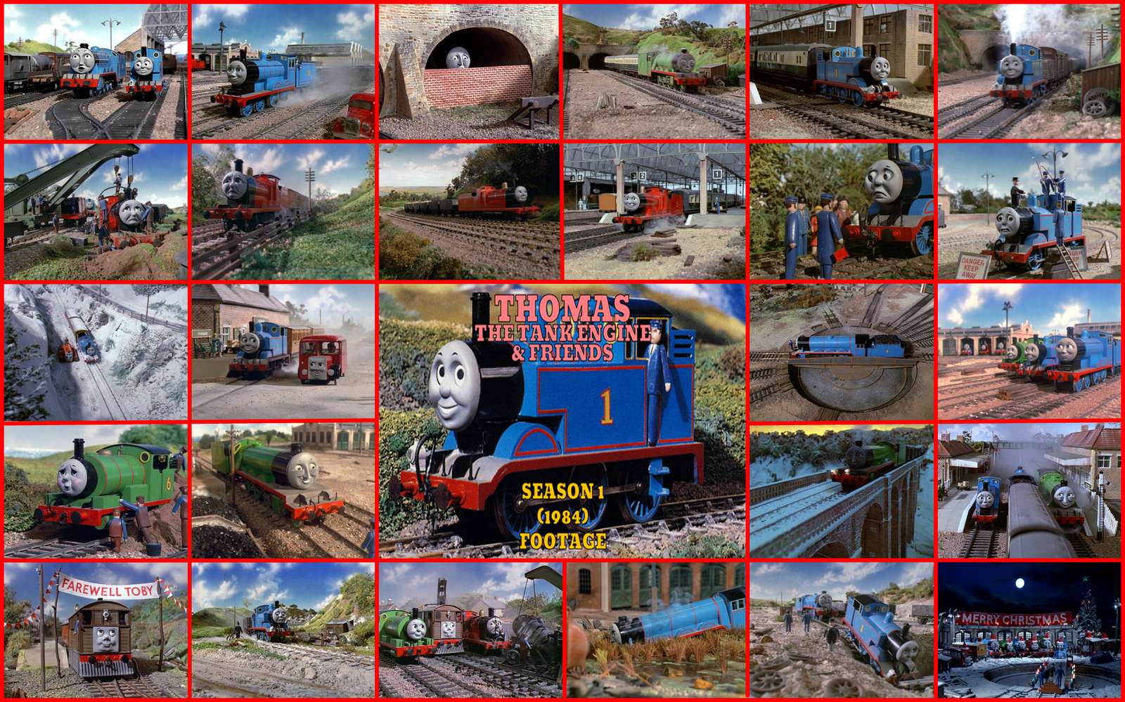 Thomas e seus amigos, temporada 1 puzzle online