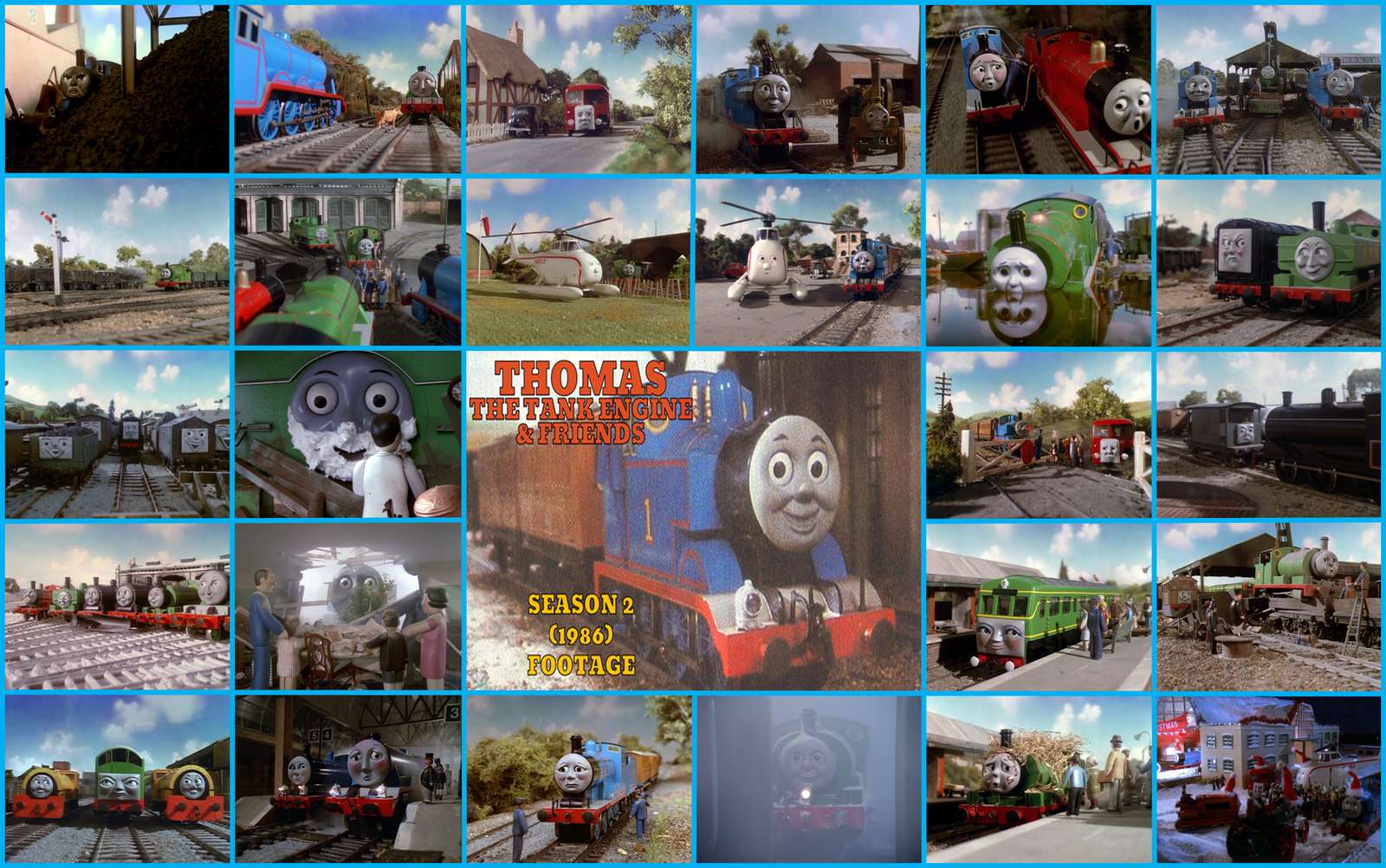 Thomas la locomotora temporada 2 rompecabezas en línea