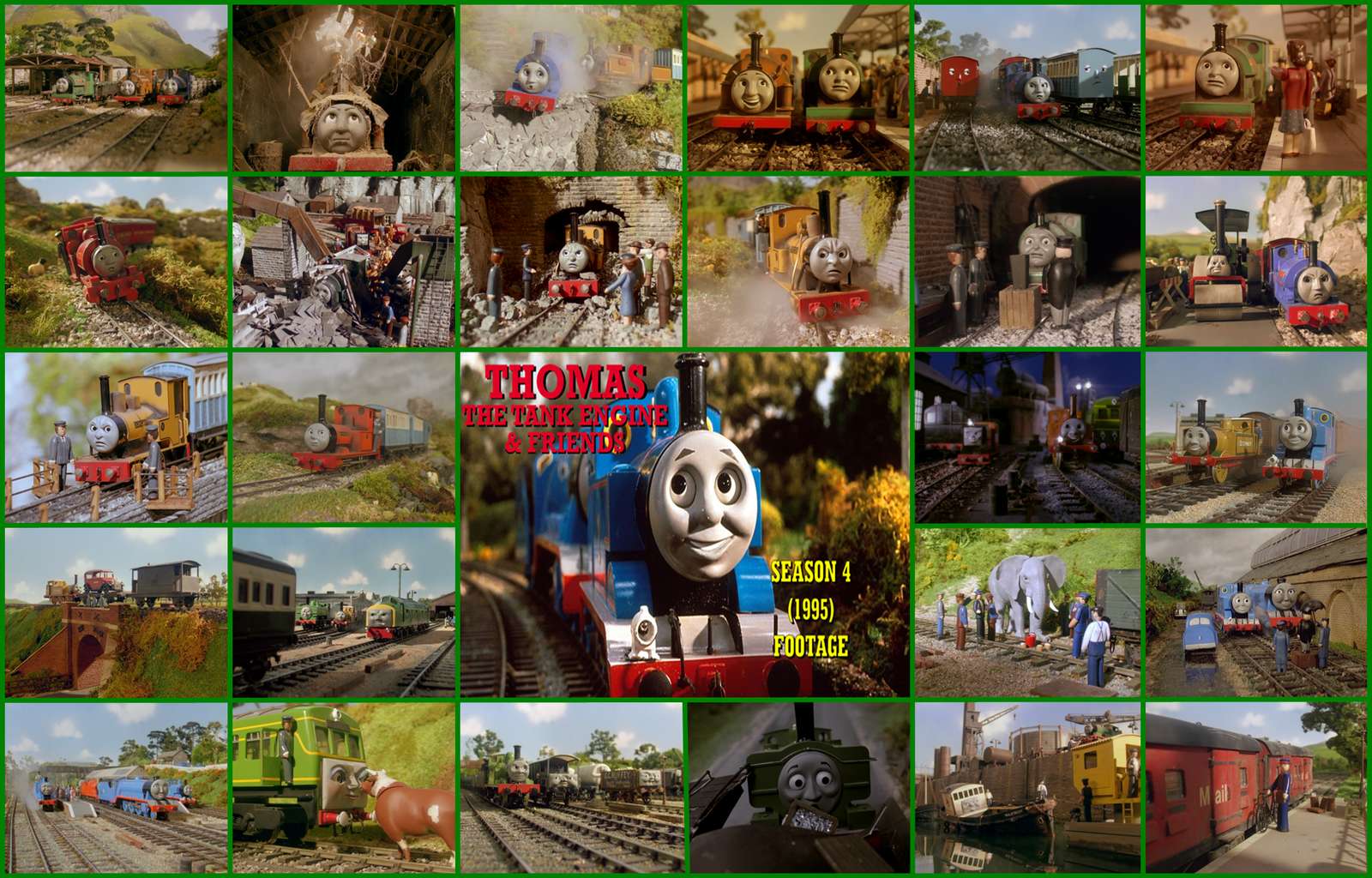 Thomas the Tank Engine Season 4 online puzzle