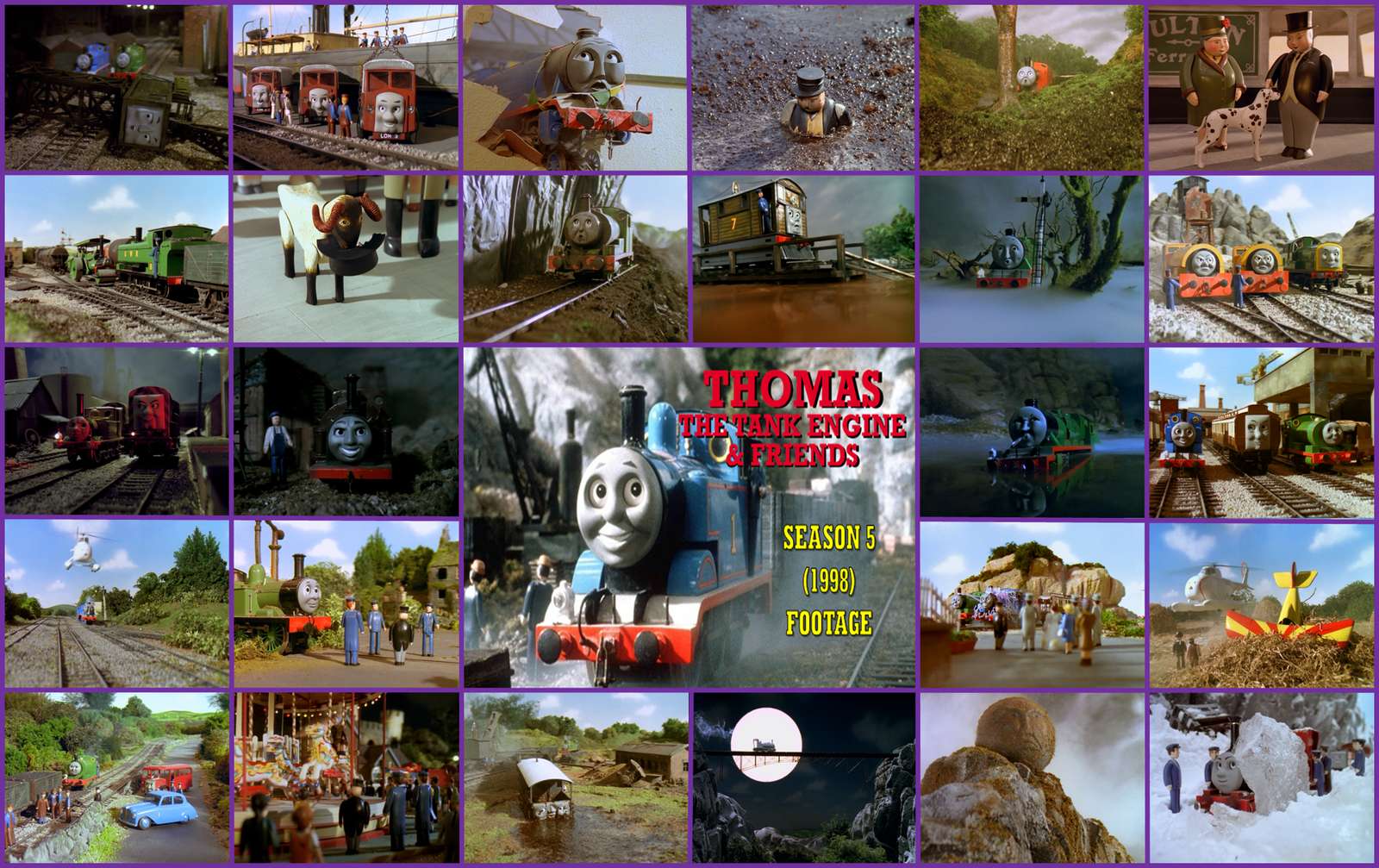 Thomas the Tank Engine Season 5 online puzzle