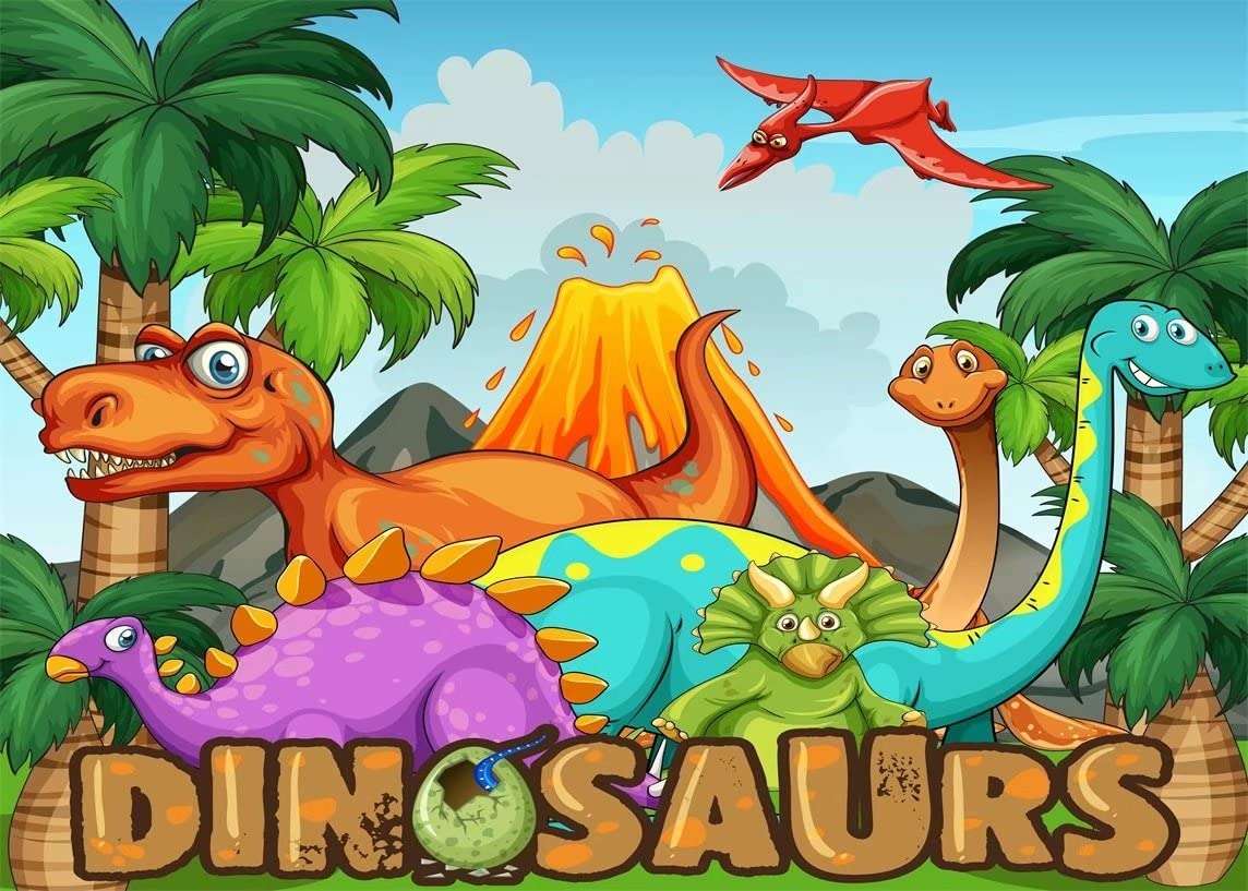 динозаври онлайн пъзел