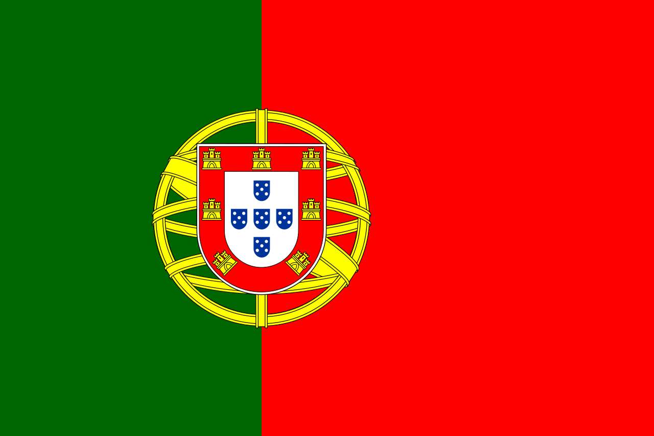 portugalská vlajka online puzzle