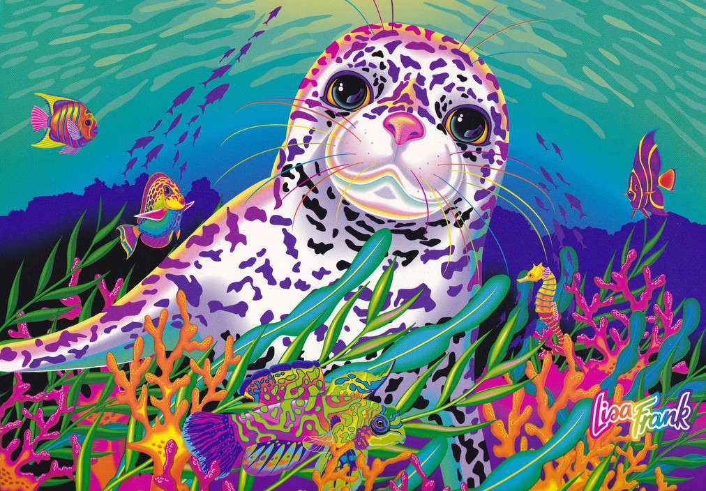 Lisa Frank puzzle online from photo