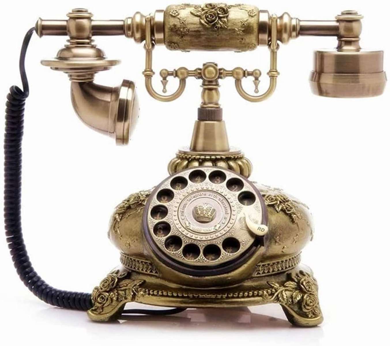 retro phone puzzle online from photo