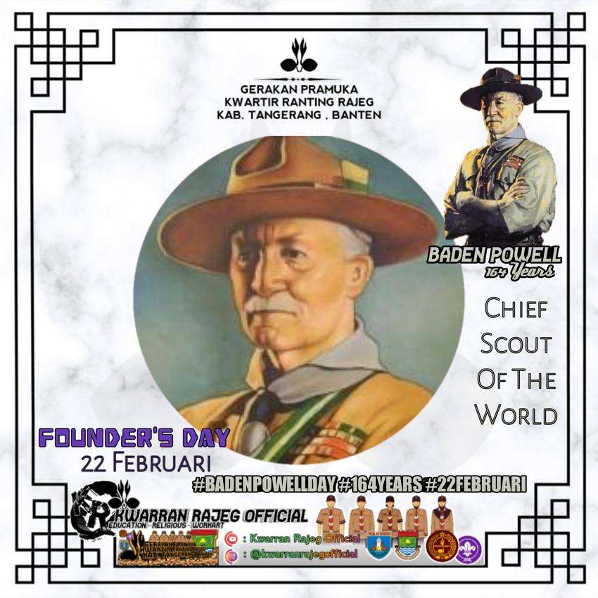 Baden Powell puzzle online da foto