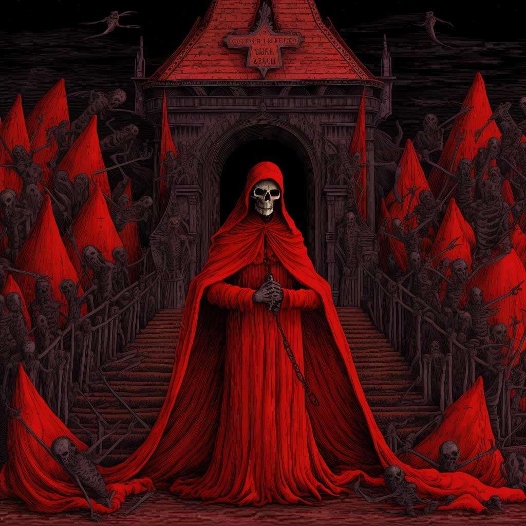 Maske des Roten Todes Online-Puzzle