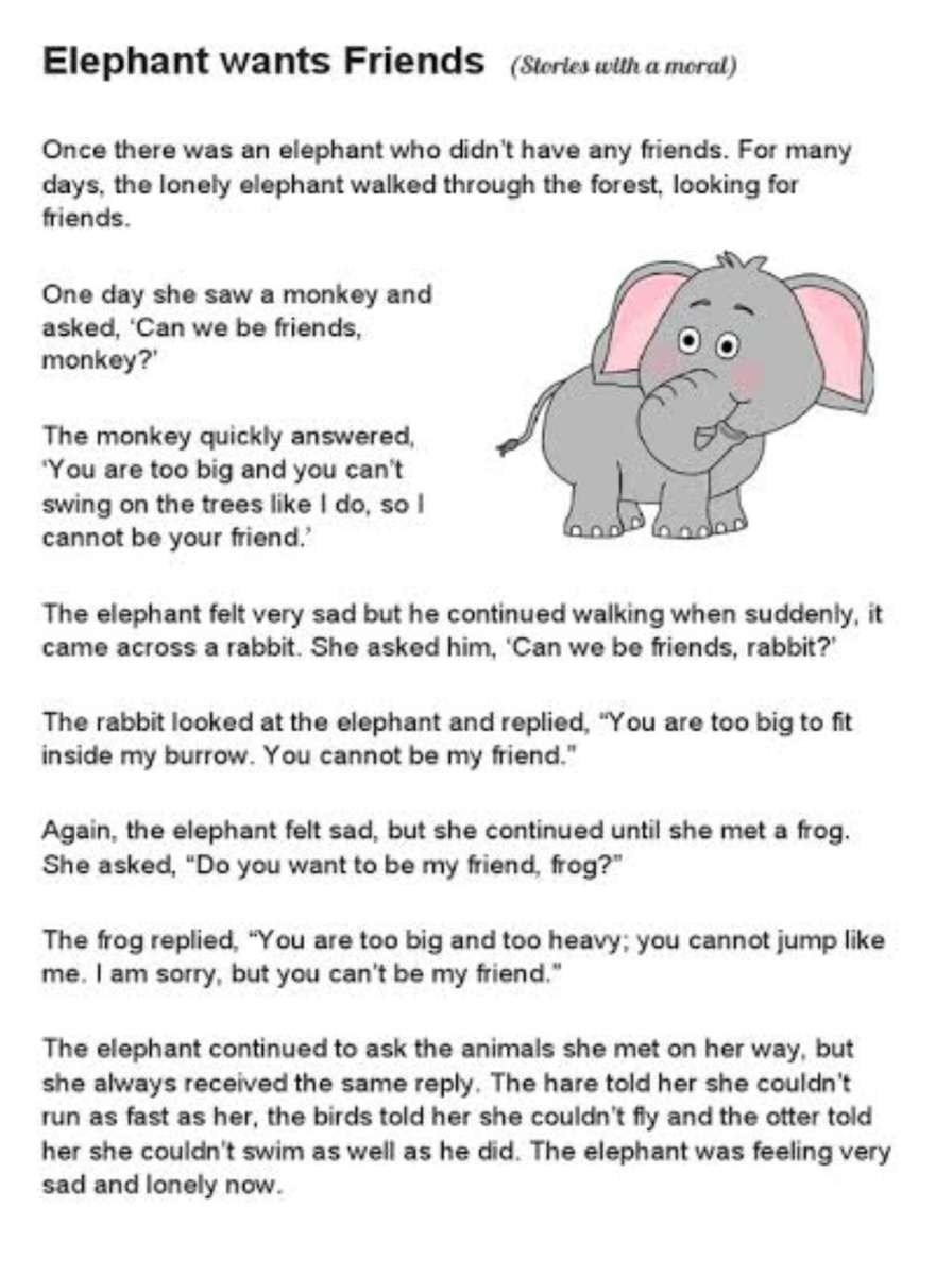 Elefant und seine Freunde Online-Puzzle vom Foto