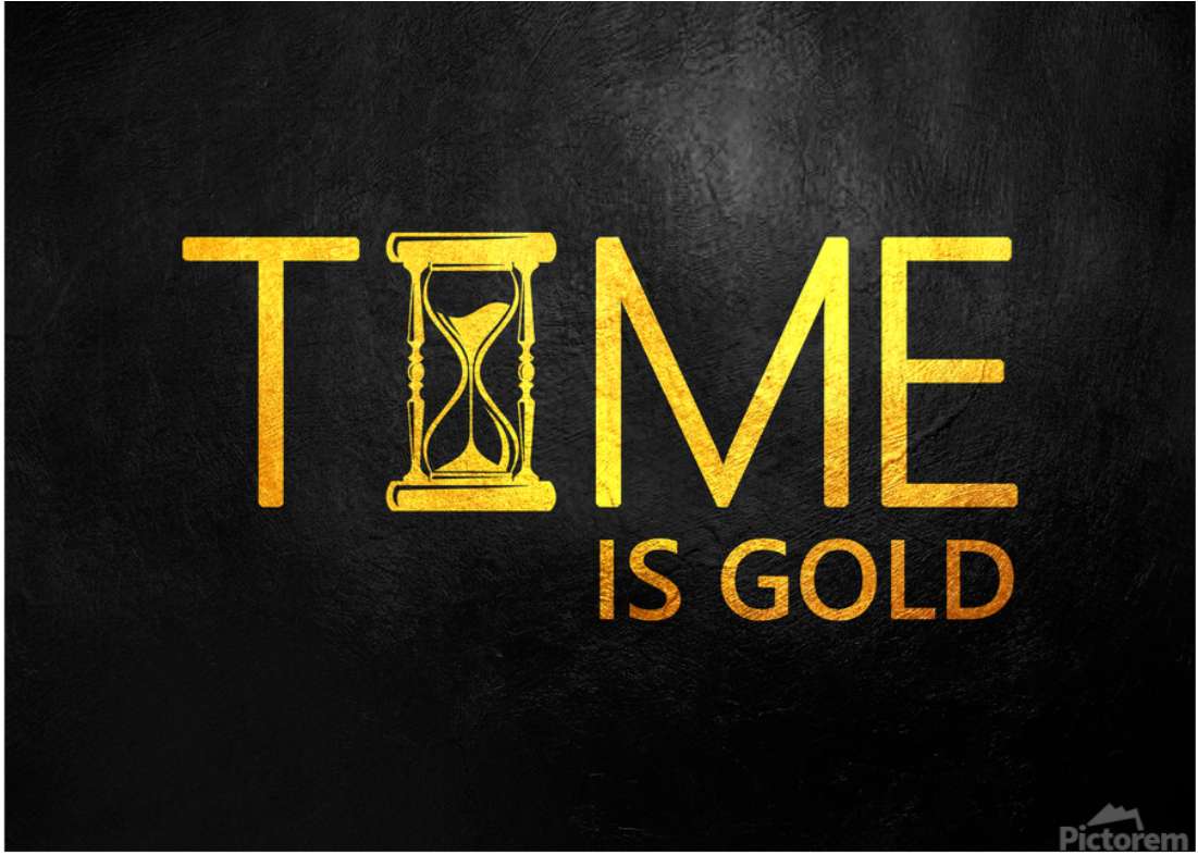 time is gold puzzle online from photo