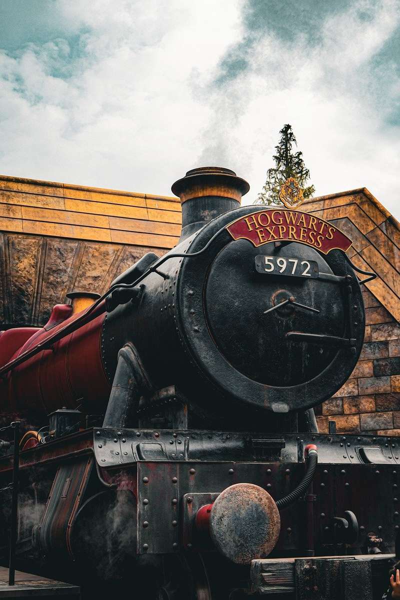 Hogwarts Express puzzle online din fotografie