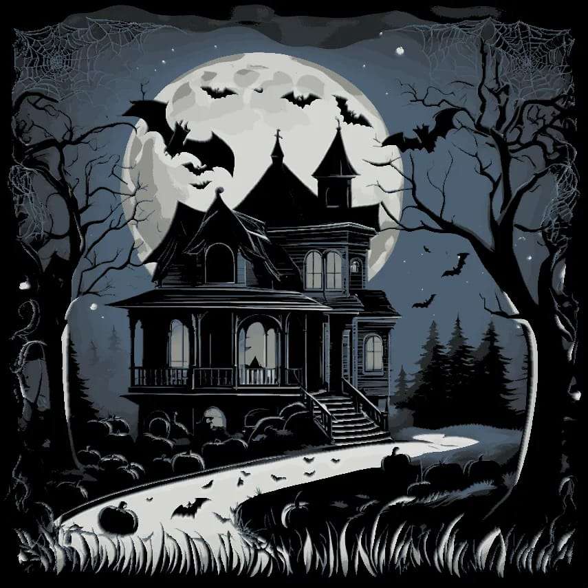 haunted house online puzzle