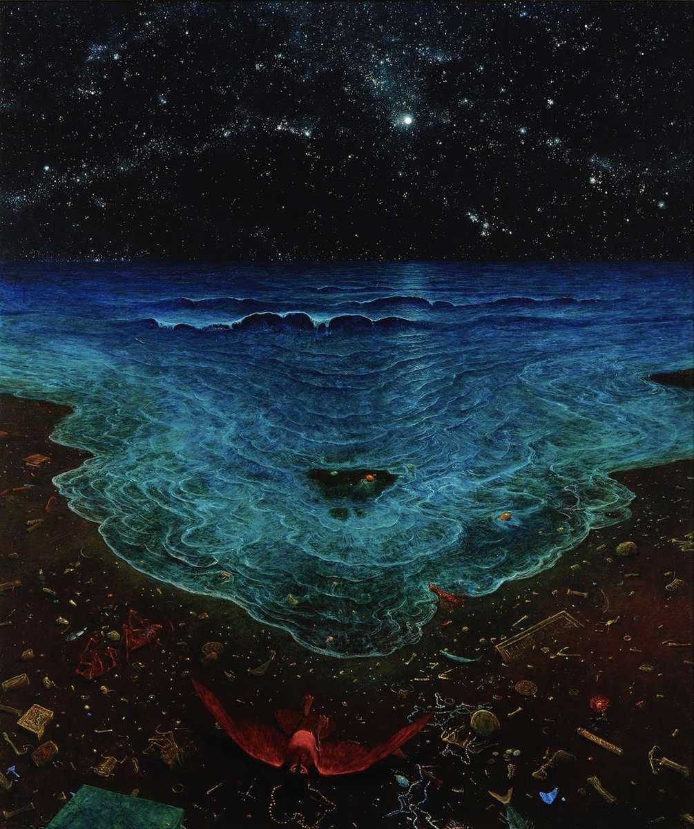 Космическое море пазл онлайн из фото