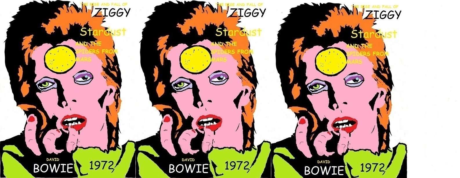 підйом і падіння Ziggy stardust онлайн пазл
