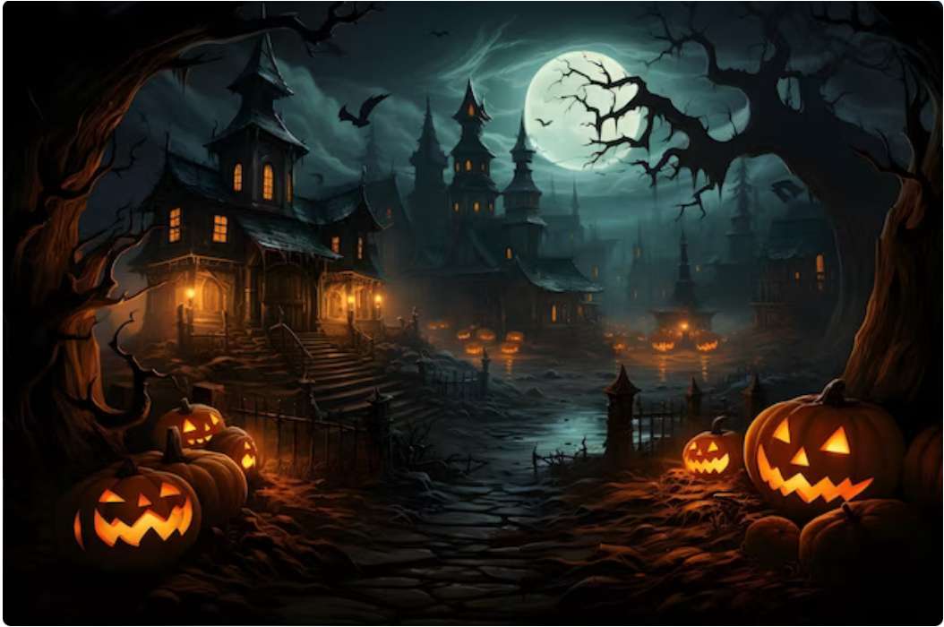 Halloween puzzle online fotóról