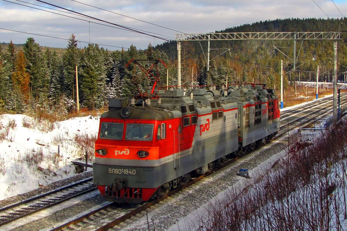 Electric locomotive VL 80 puzzle online from photo
