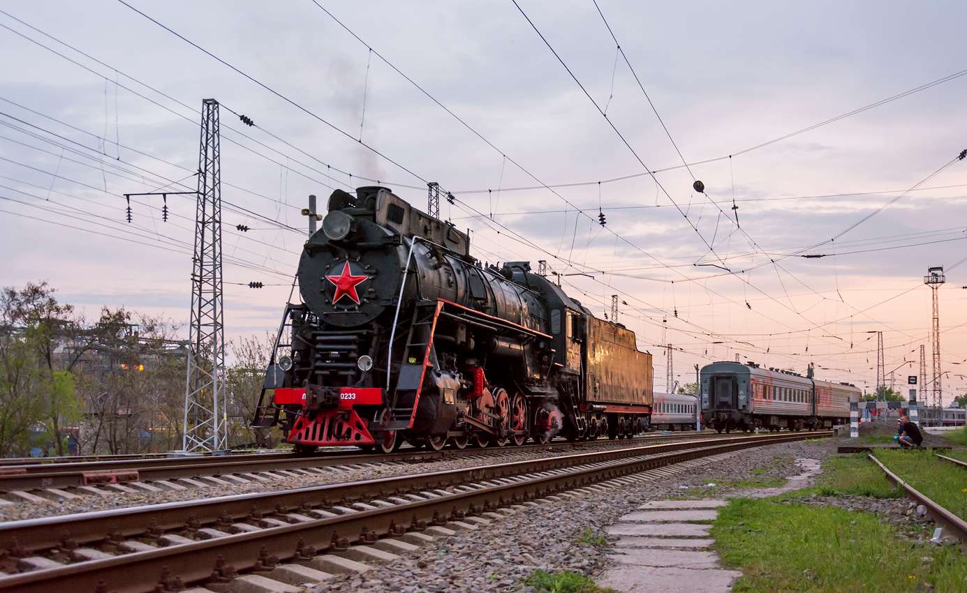 Locomotivas a vapor da URSS puzzle online