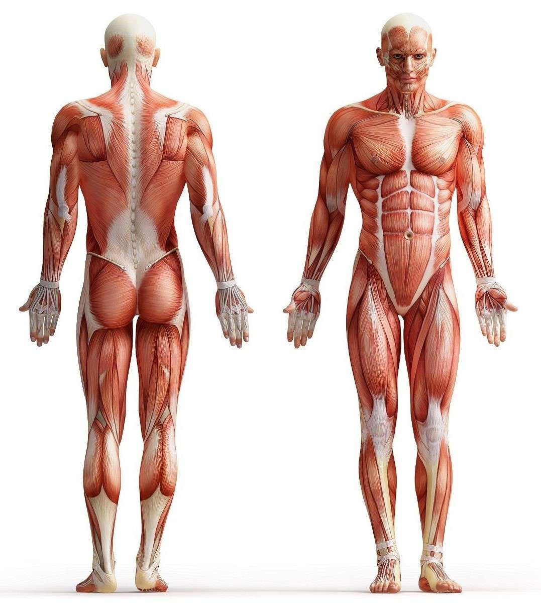 мышцы человека онлайн-пазл