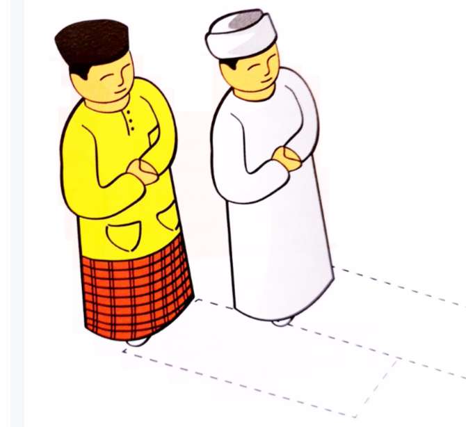 solat jemaah 1 puzzle online from photo