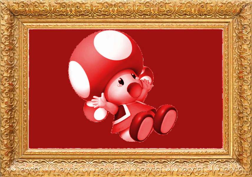 Toadette Trapped in Frame puzzle online from photo