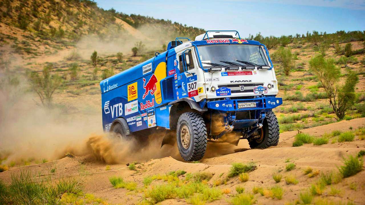 Rally París Dakar rompecabezas en línea