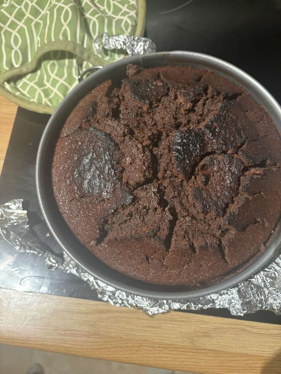 Торта шоколад онлайн пъзел от снимка
