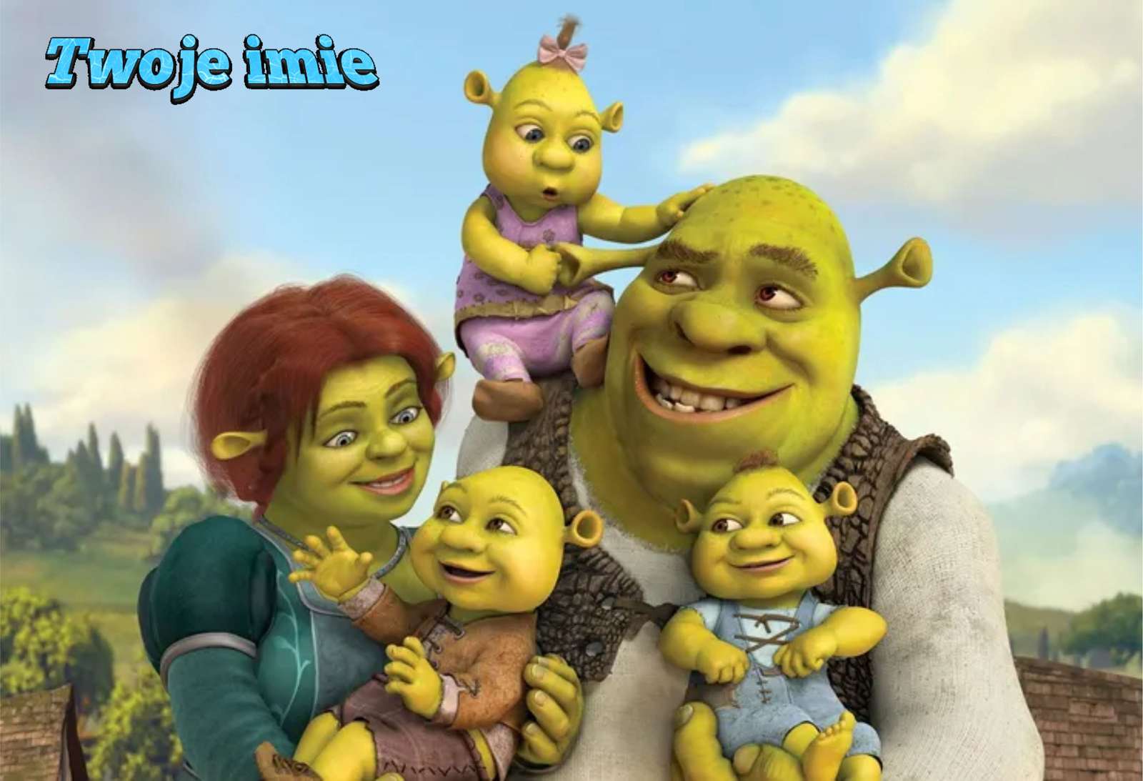 Shrek001 puzzle online from photo