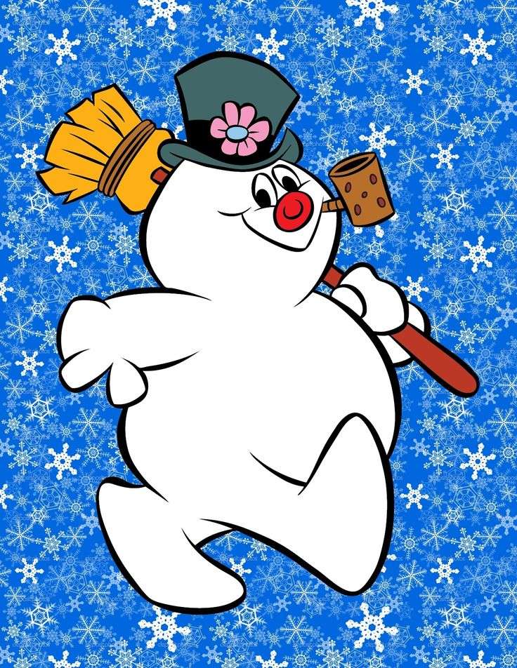 παζλ χιονάνθρωπος παζλ online από φωτογραφία