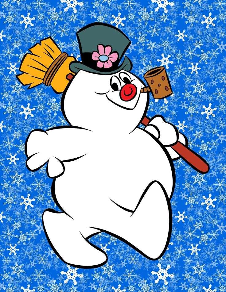 Schneemann-Puzzle Online-Puzzle vom Foto