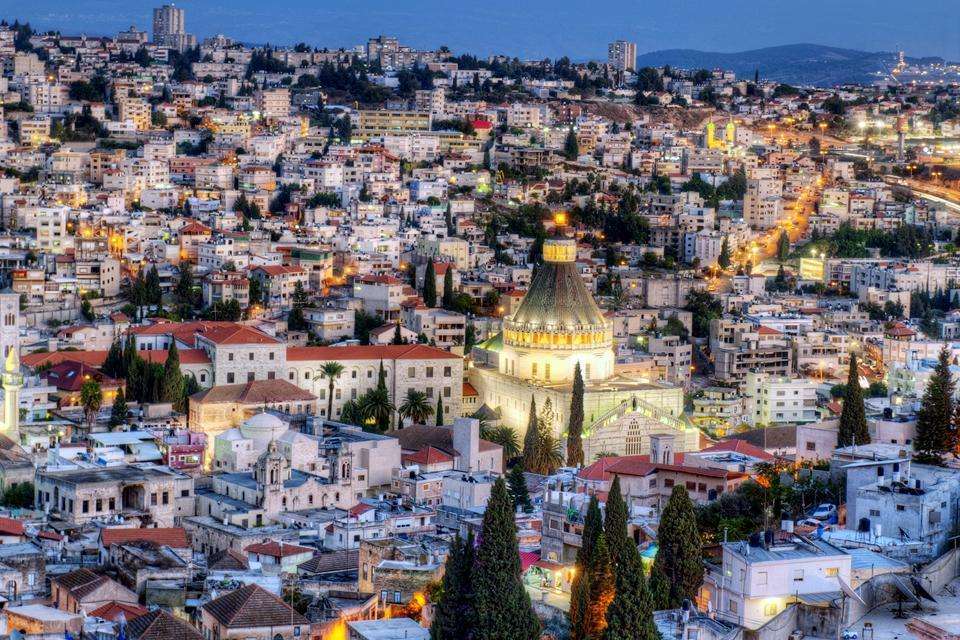 Nazareth waar Jezus vandaan komt puzzel online van foto