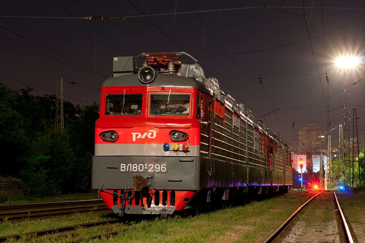 Electric locomotive VL 80 puzzle online from photo