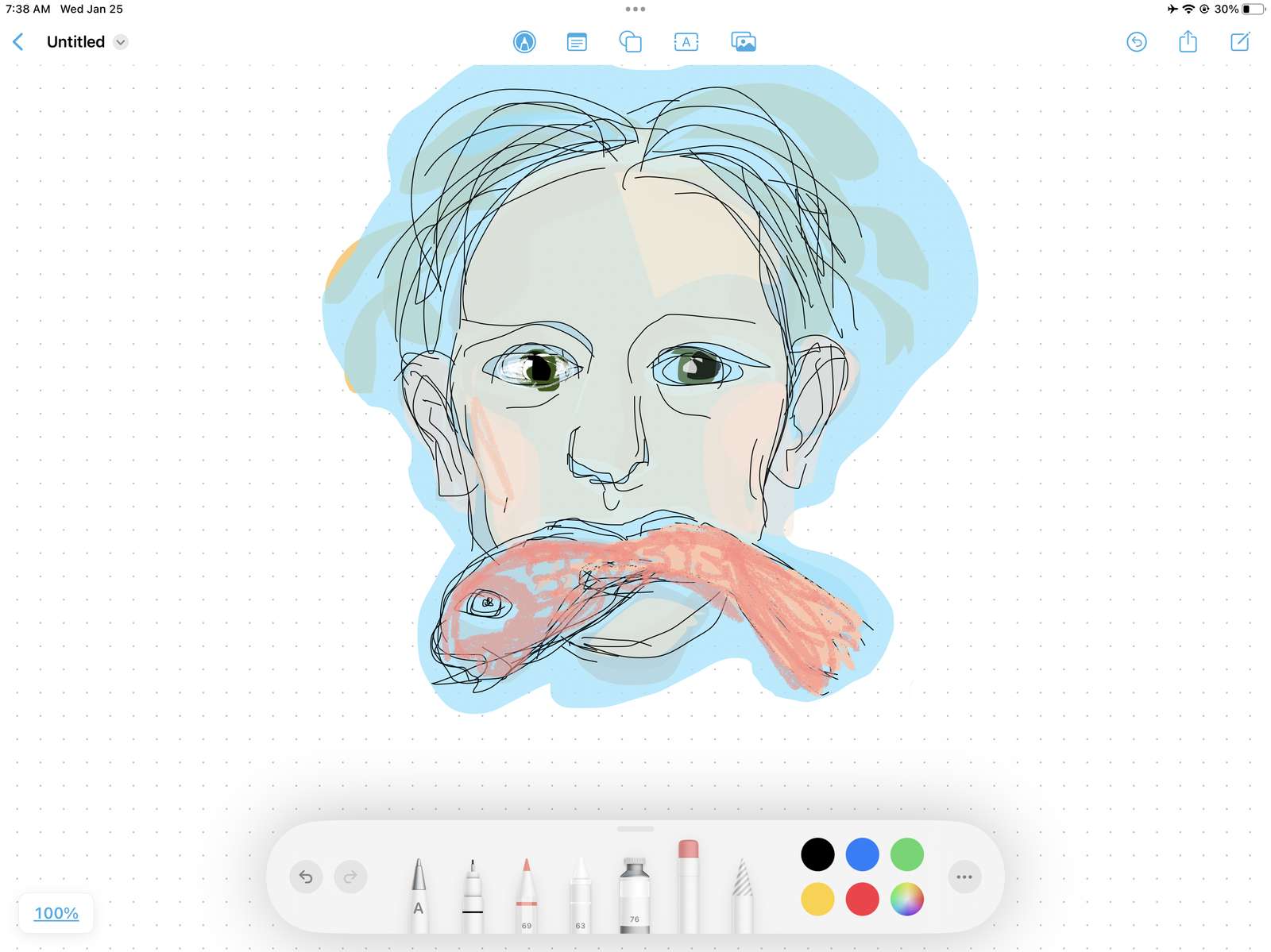 Man wit fish in mouth online puzzle
