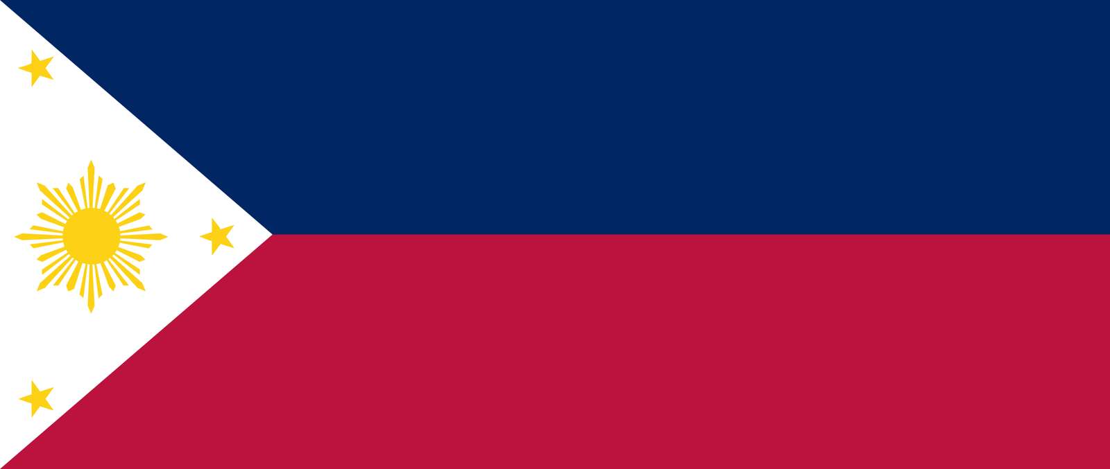 bandera filipinas puzzle online a partir de foto