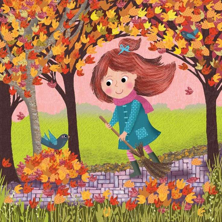 paisaje de otoño puzzle online a partir de foto
