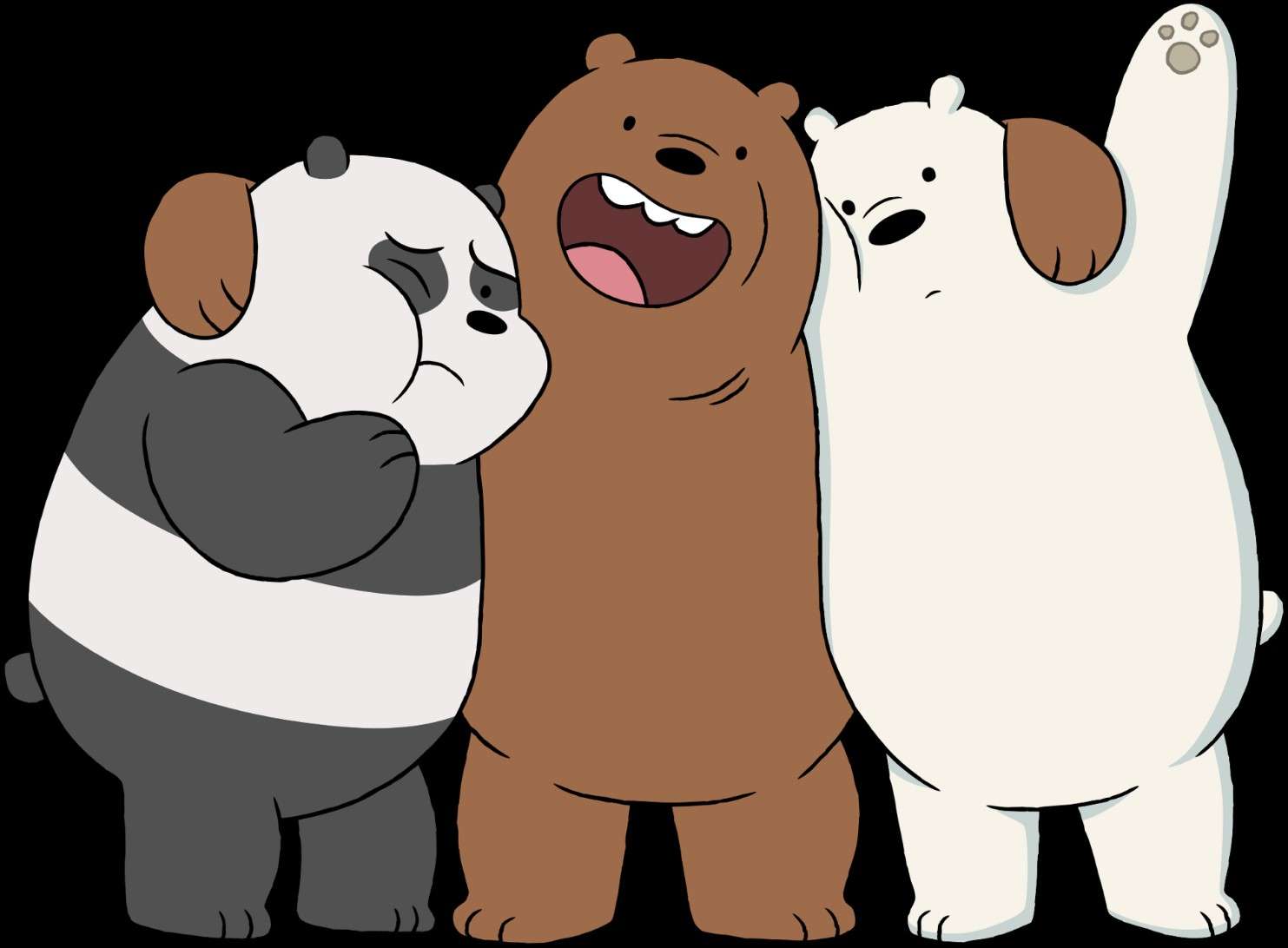 We bare bears puzzle online from photo
