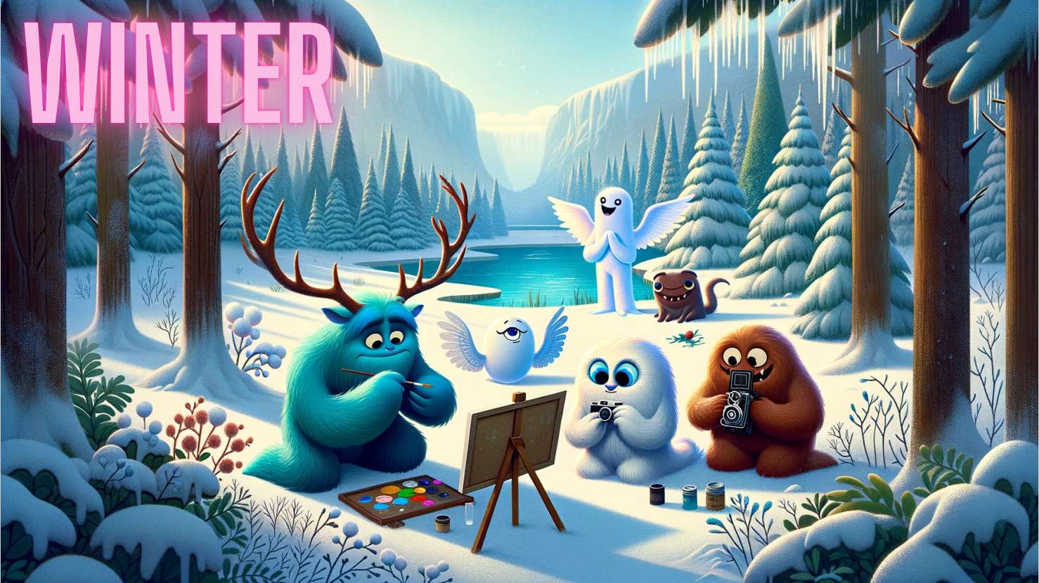 Winter For Monsters puzzle online from photo
