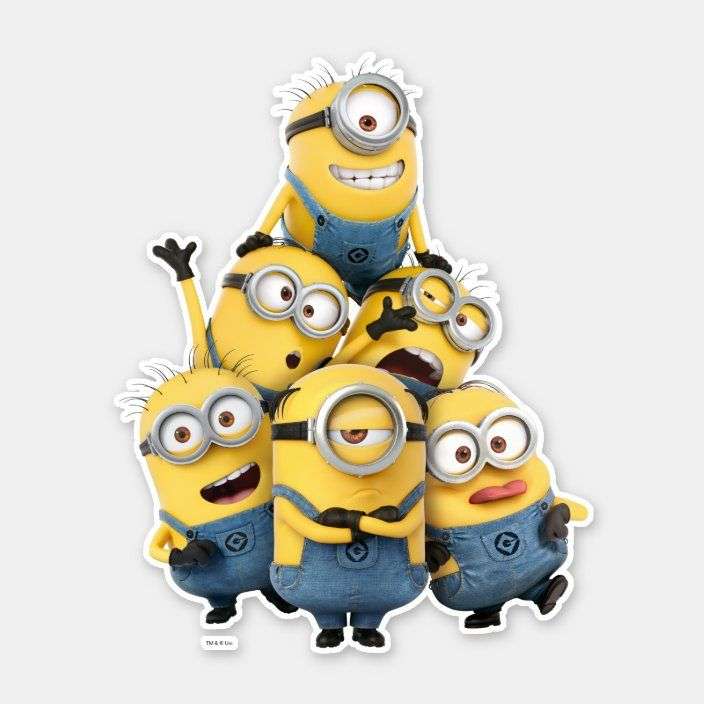 Minions-Gruppe Online-Puzzle