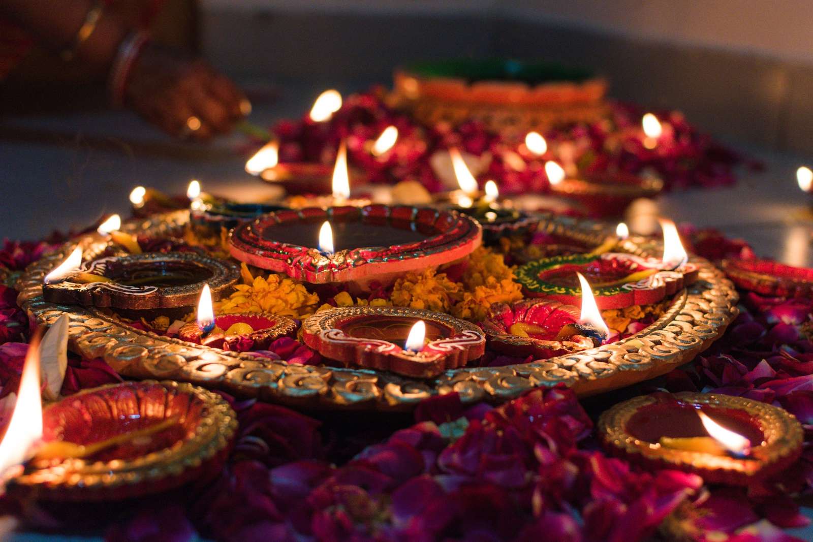 Diwali-decoratie online puzzel