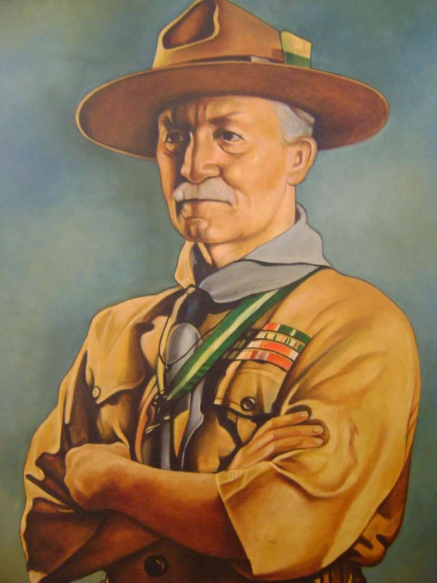Baden Powell puzzle online from photo