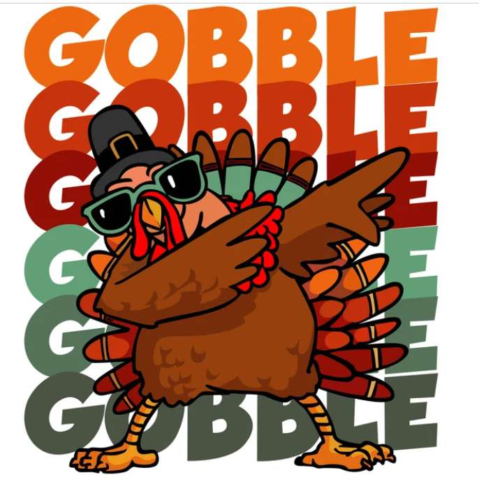 Turkey Dabbing puzzle online from photo