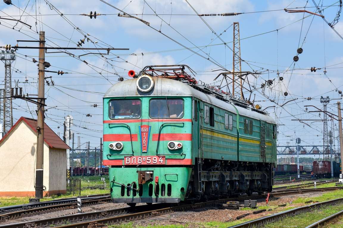 locomotora eléctrica VL 8 rompecabezas en línea