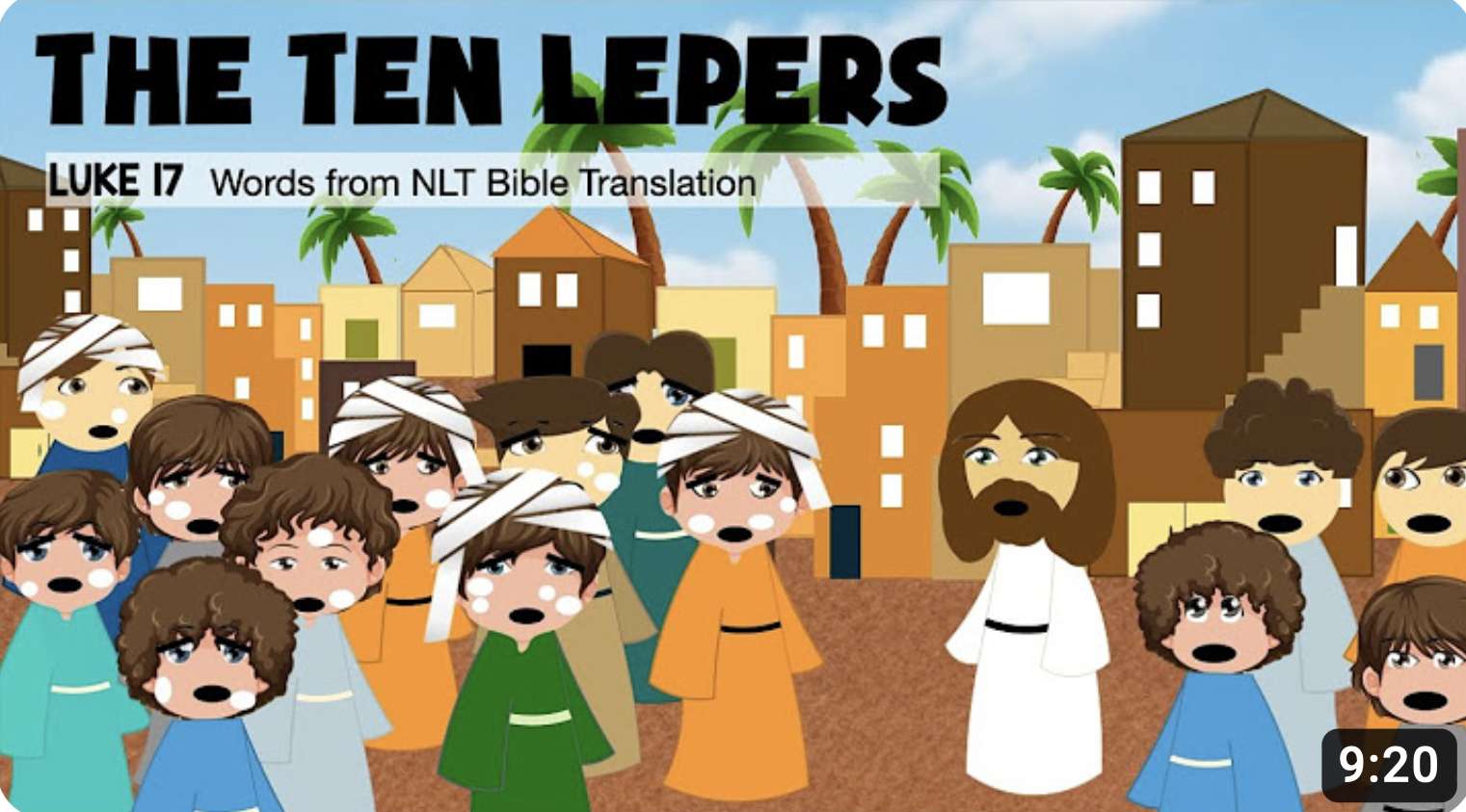 The Ten Lepers online puzzle