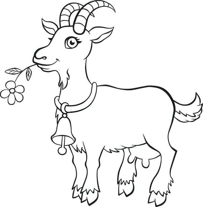 goat puzzle puzzle online from photo