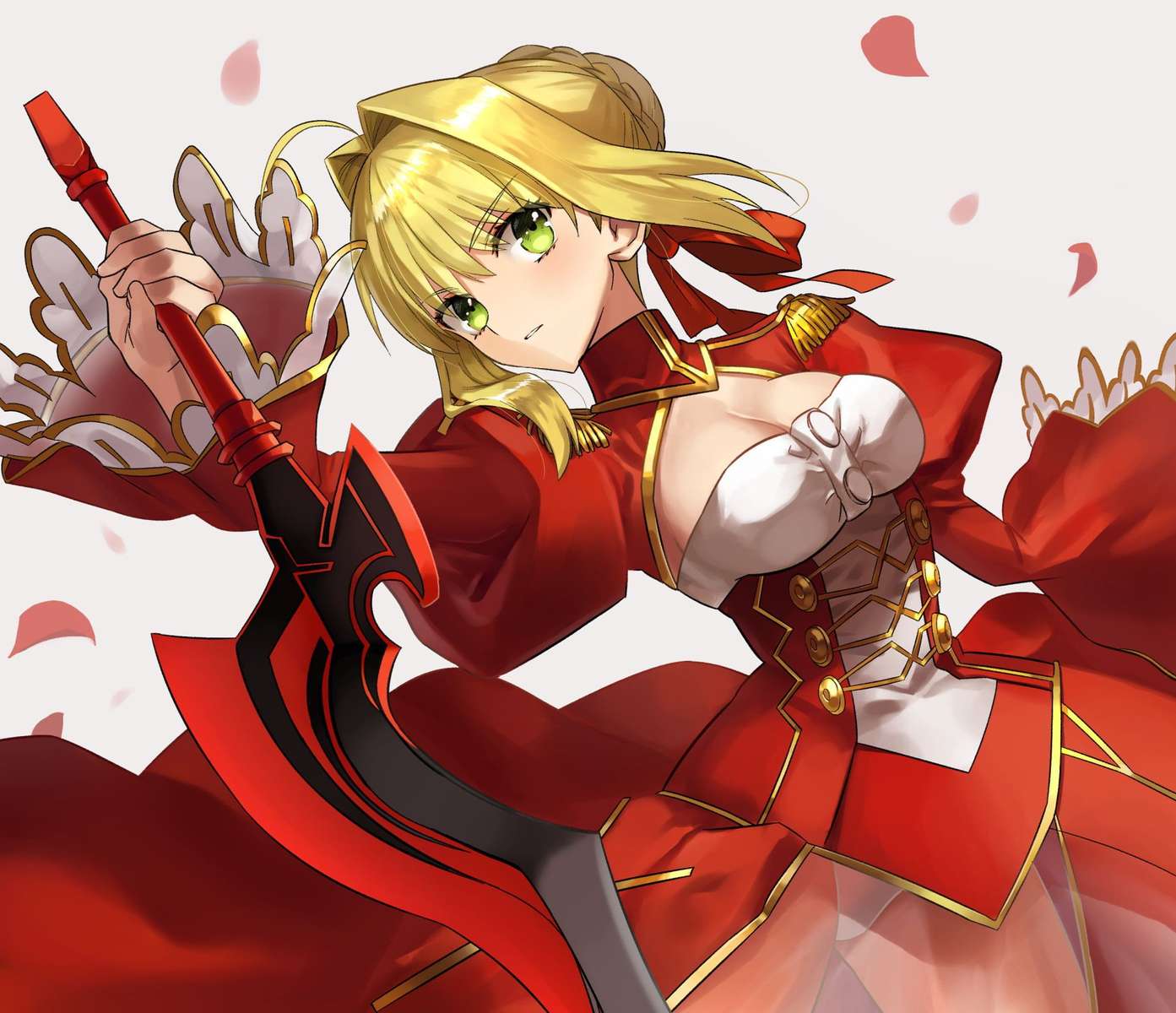 Red_Saber puzzle online from photo