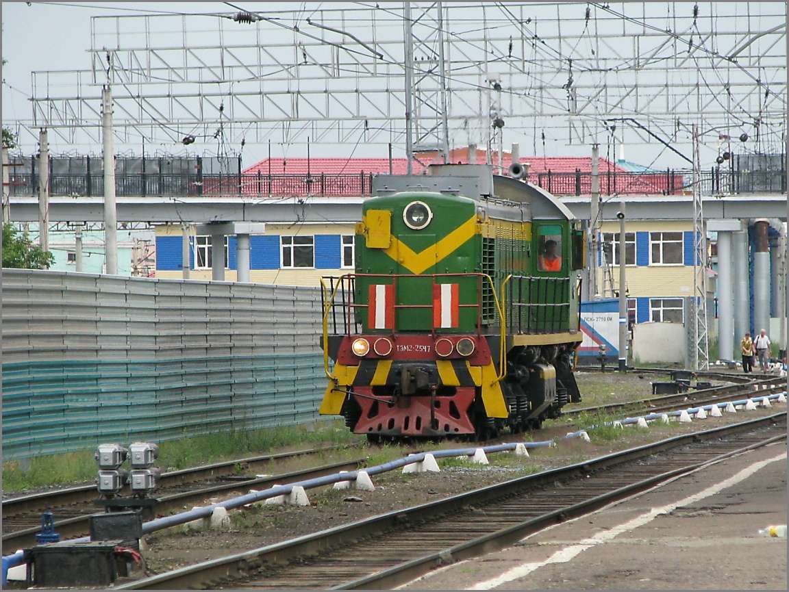Het treinstation van de Russische Spoorwegen online puzzel