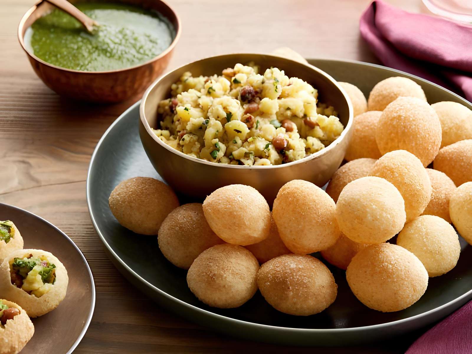 panipuri puzzle online from photo