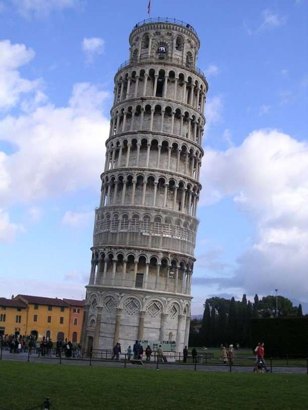 Turm von Pisa Online-Puzzle