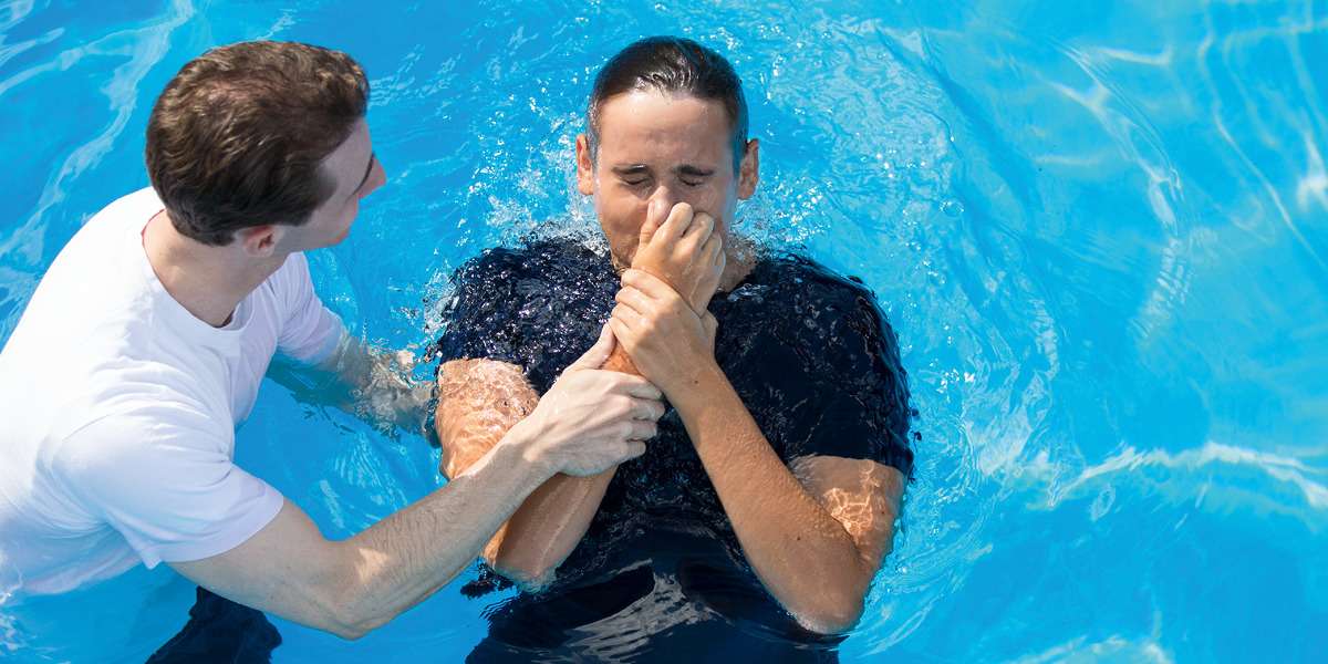 Крещение и посвящение пазл онлайн из фото