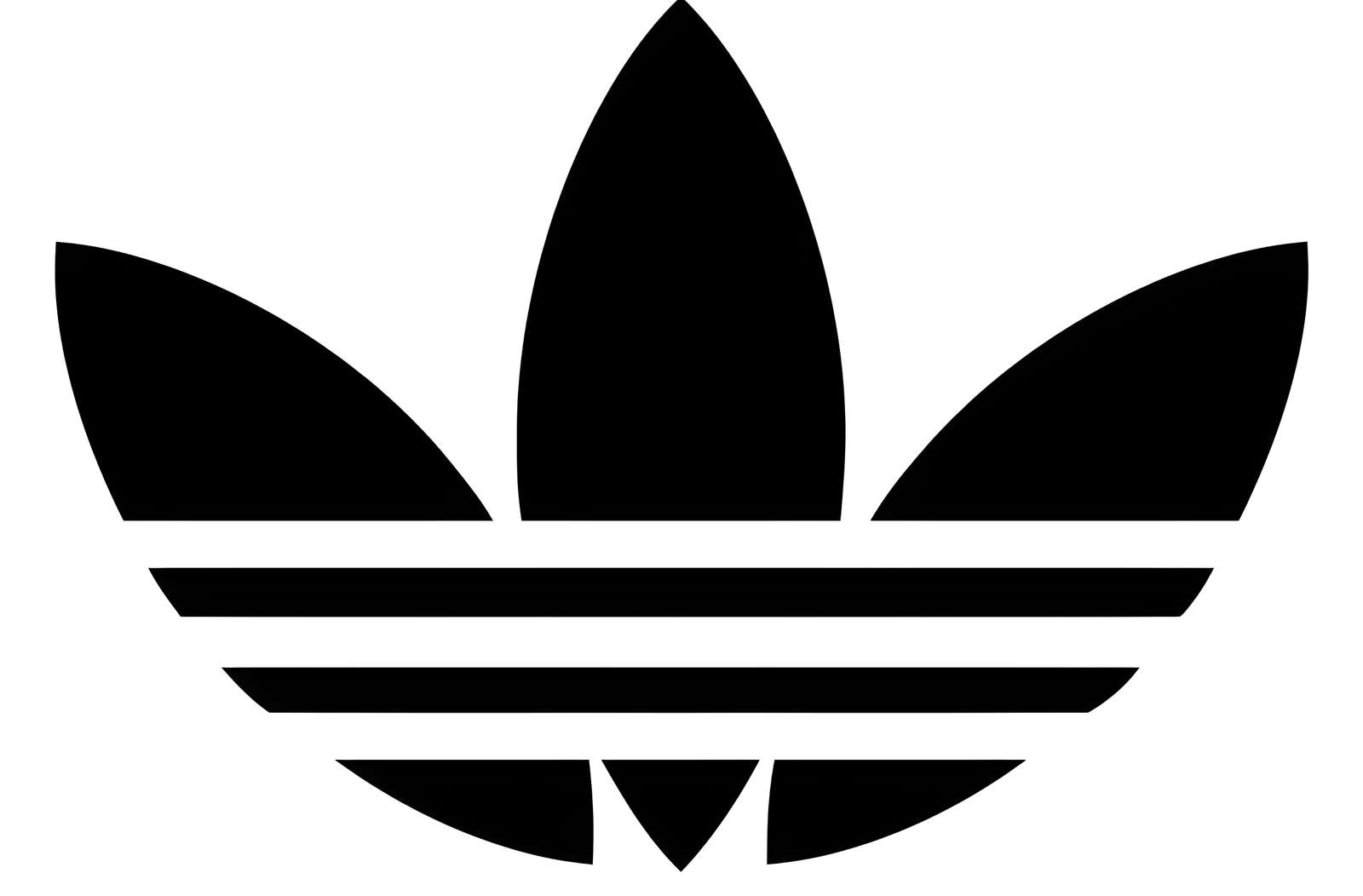 Adidas logo puzzle online from photo