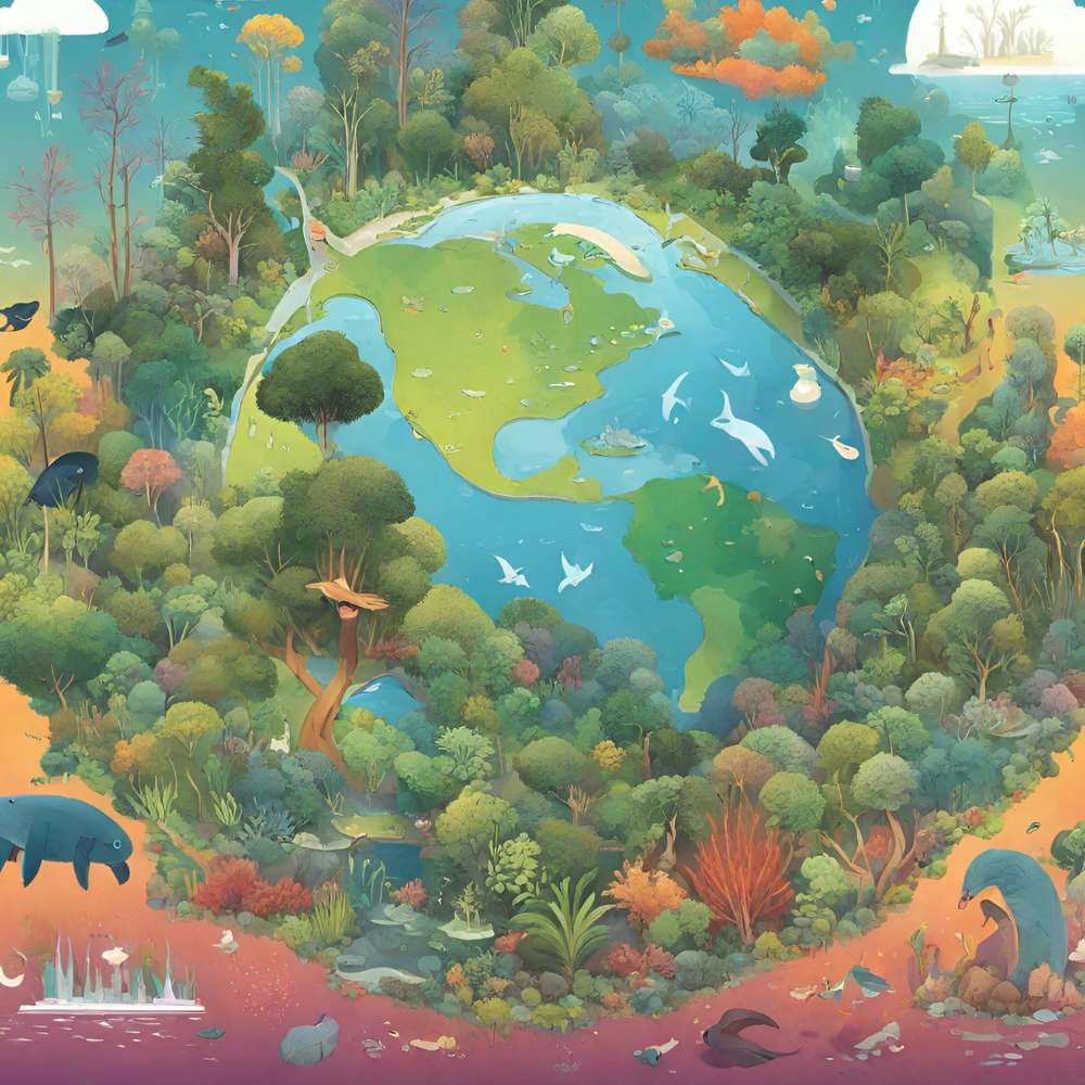 5 ökoszisztéma online puzzle